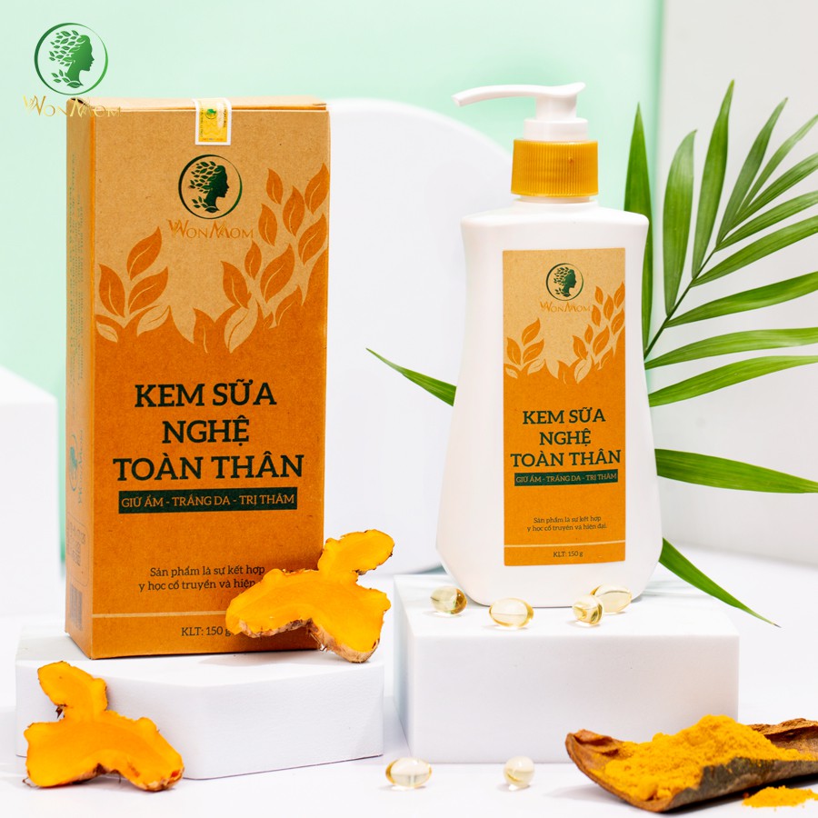 Bộ dưỡng trắng da body Wonmom cho mẹ sau sinh