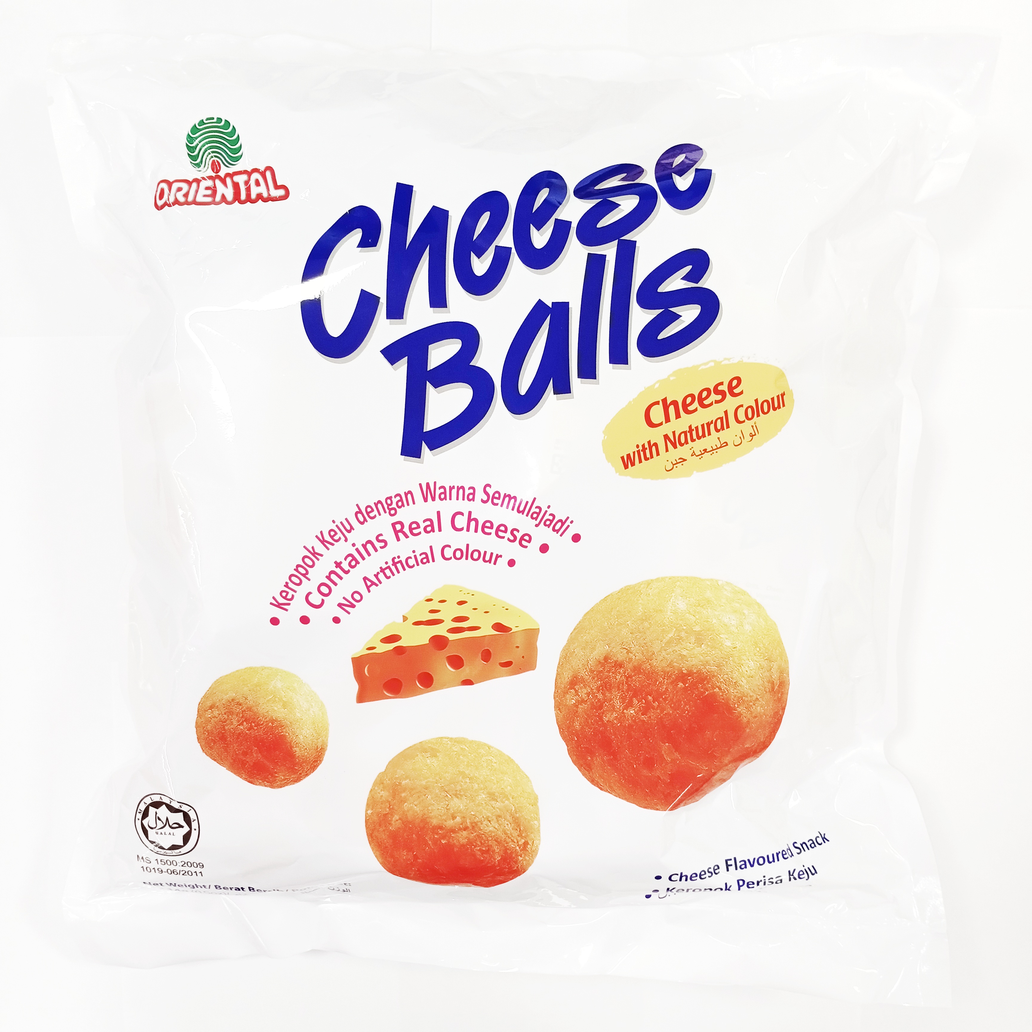 Snack Cheese Balls Oriental 112G ( 8 Gói x 14G)