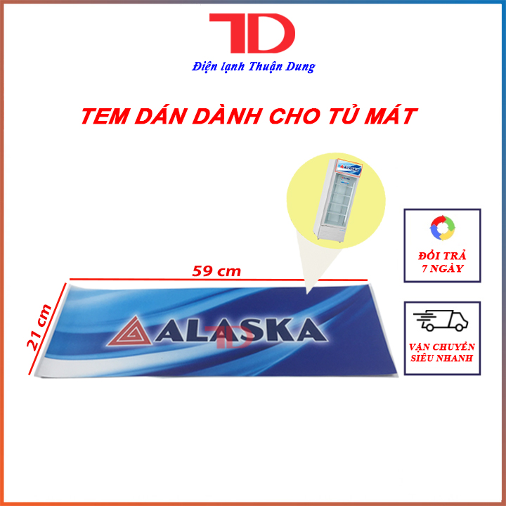 Tem Decal dùng cho Tủ Đông,Tủ Mát