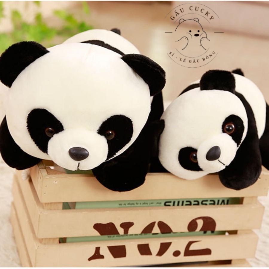 GẤU BÔNG GẤU TRÚC PANDA SIÊU DỄ THƯƠNG 60CM