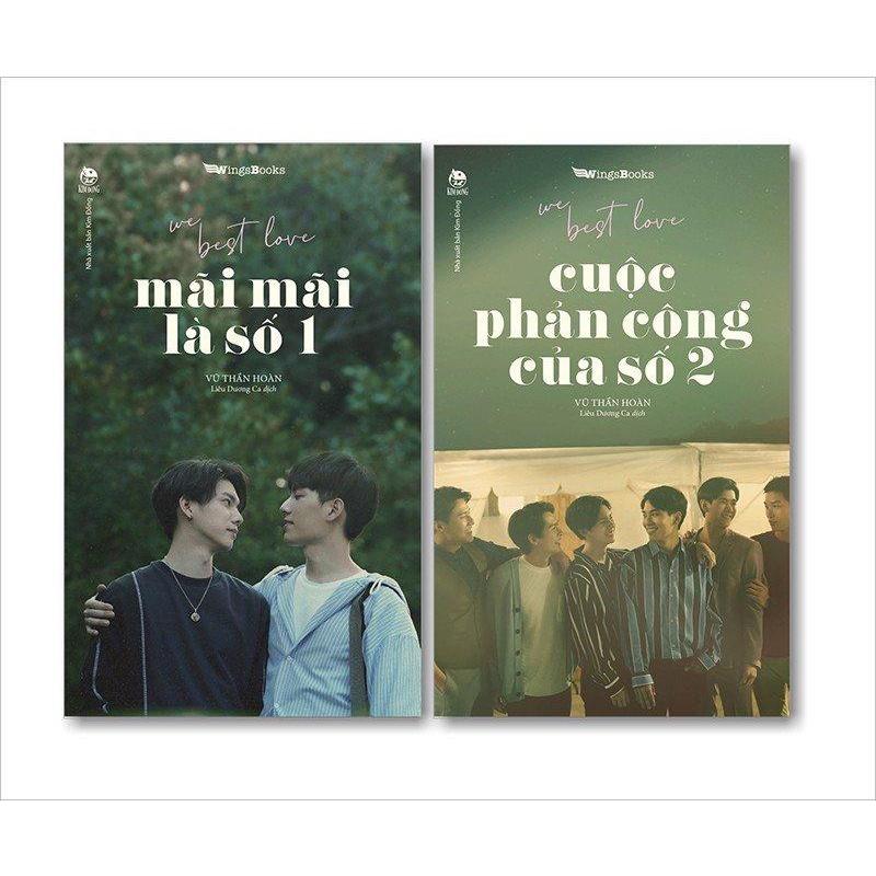 Sách - Combo We Best Love - Mãi mãi là số 1 & Cuộc phản công của số 2  - Tặng giá đỡ điện thoại - Kim Đồng