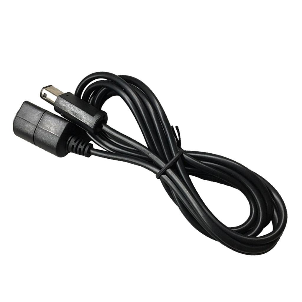 1.8m Controller Extension Cable Cord for Nintendo GameCube NGC Controllers - Black