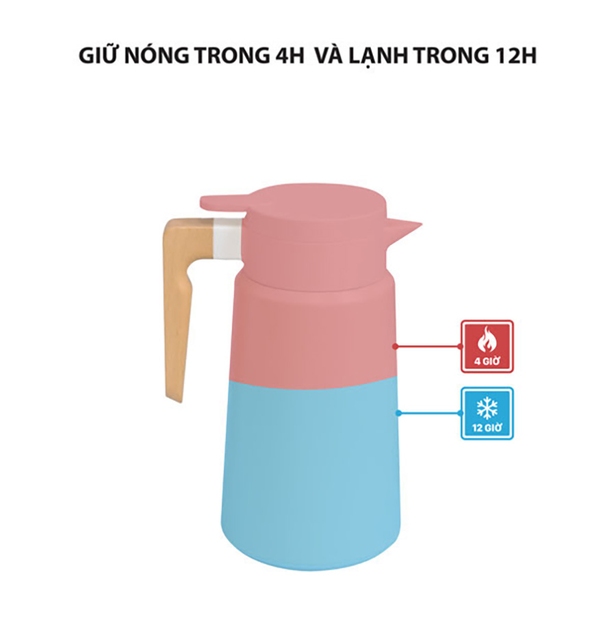 Bình pha cà phê cán gỗ La fonte 006668