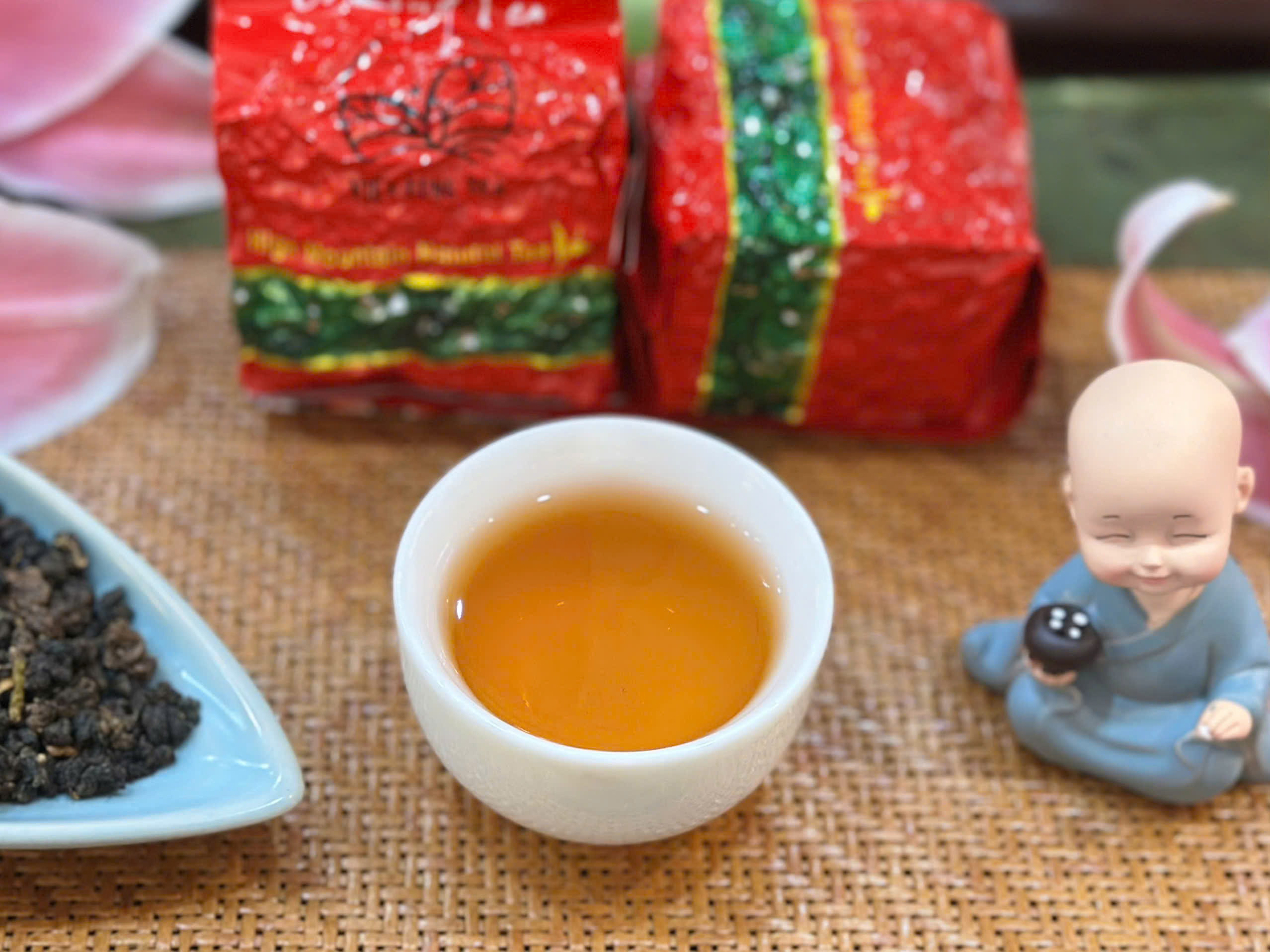 TRÀ OOLONG GABA - TRÀ OOLONG HỖ TRỢ TIÊU HÓA - NGỦ NGON - TRÀ ORGANIC -100G