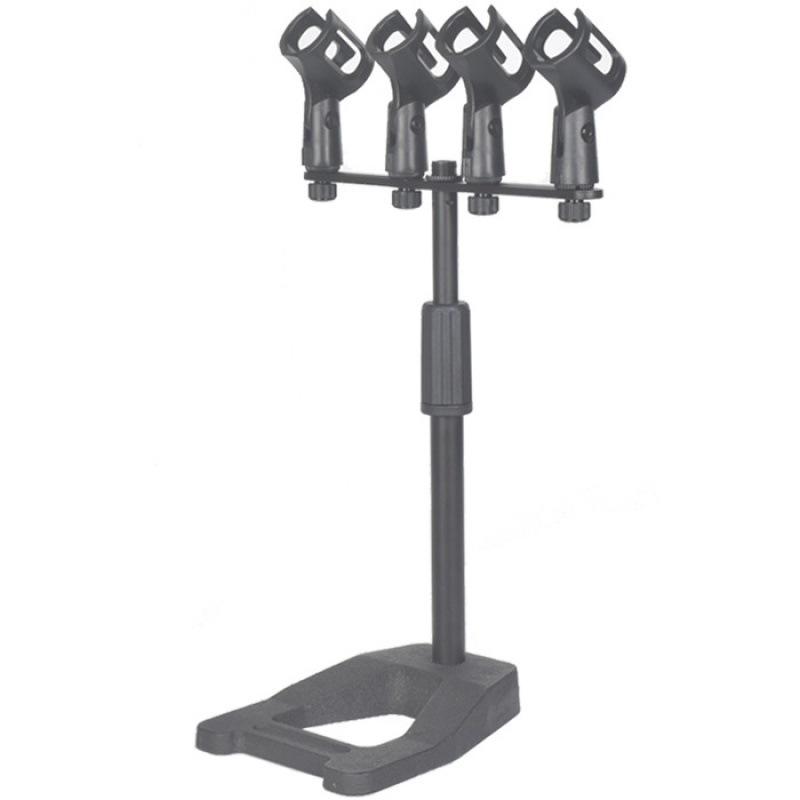 Đảm bảo chất lượng một kéo hai một kéo bốn giá đỡ micrô để bàn hai đầu micrô hội nghị bốn đầu giá để bàn giá để bàn bài phát biểu Giá để bàn để bàn