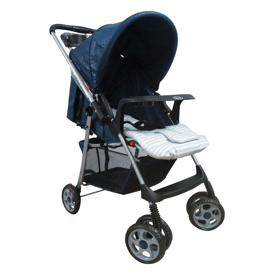 Xe Đẩy Trẻ Em Hai Chiều Gluck Baby C8M - Xanh Navy