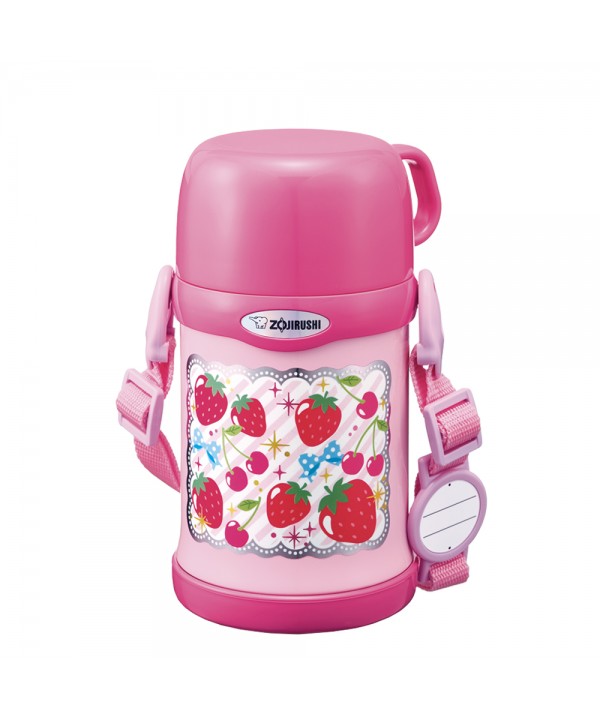 Bình giữ nhiệt cho bé Zojirushi SC-ZT45-PZ 450ml , kèm cốc và ống hút, hàng chính hãng