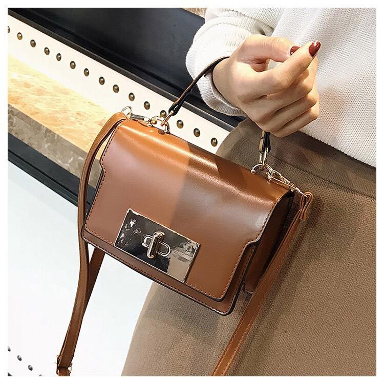 T14 TÚI ĐEO CHÉO XÁCH TAY ULZZANG THỜI TRANG NỮ DÂY ĐEO CHÉO DA PHỤ KIỆN THỜI TRANG