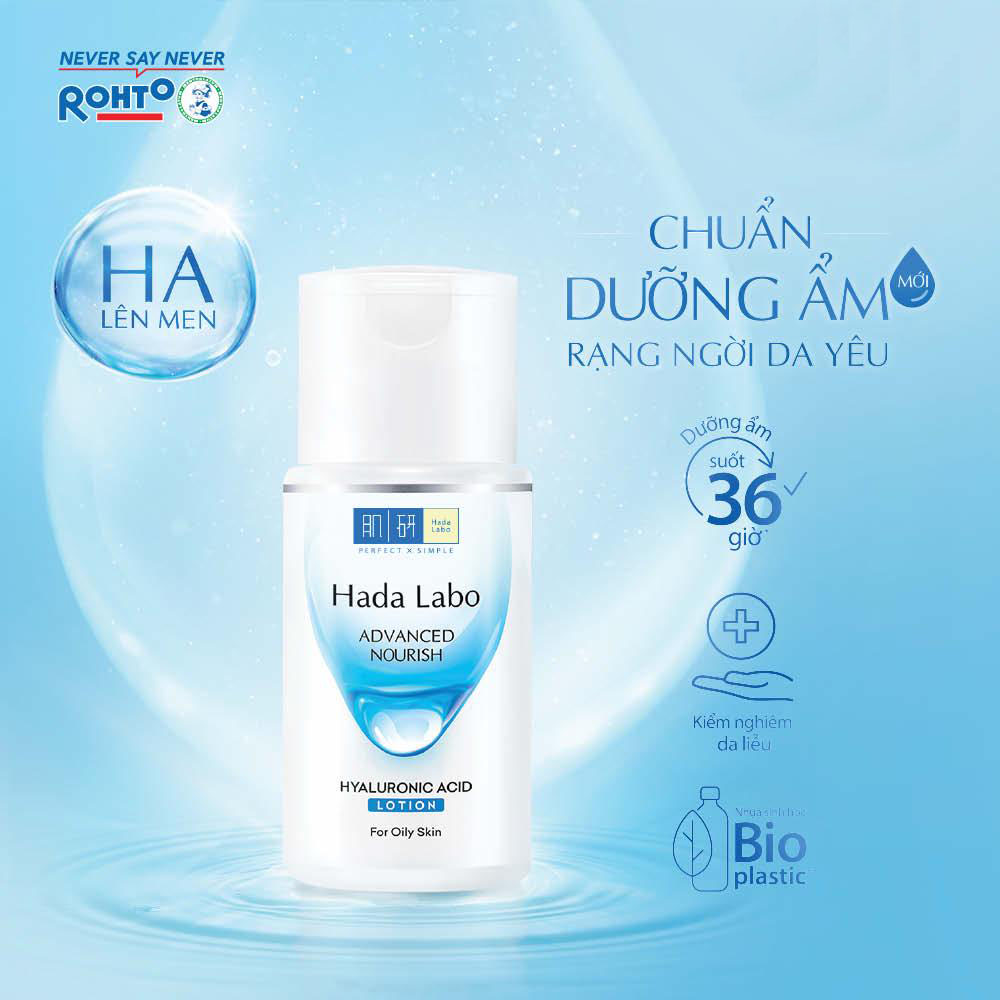 Dung Dịch Dưỡng Ẩm Tối Ưu Hada Labo Advanced Nourish 100ml - Da Dầu