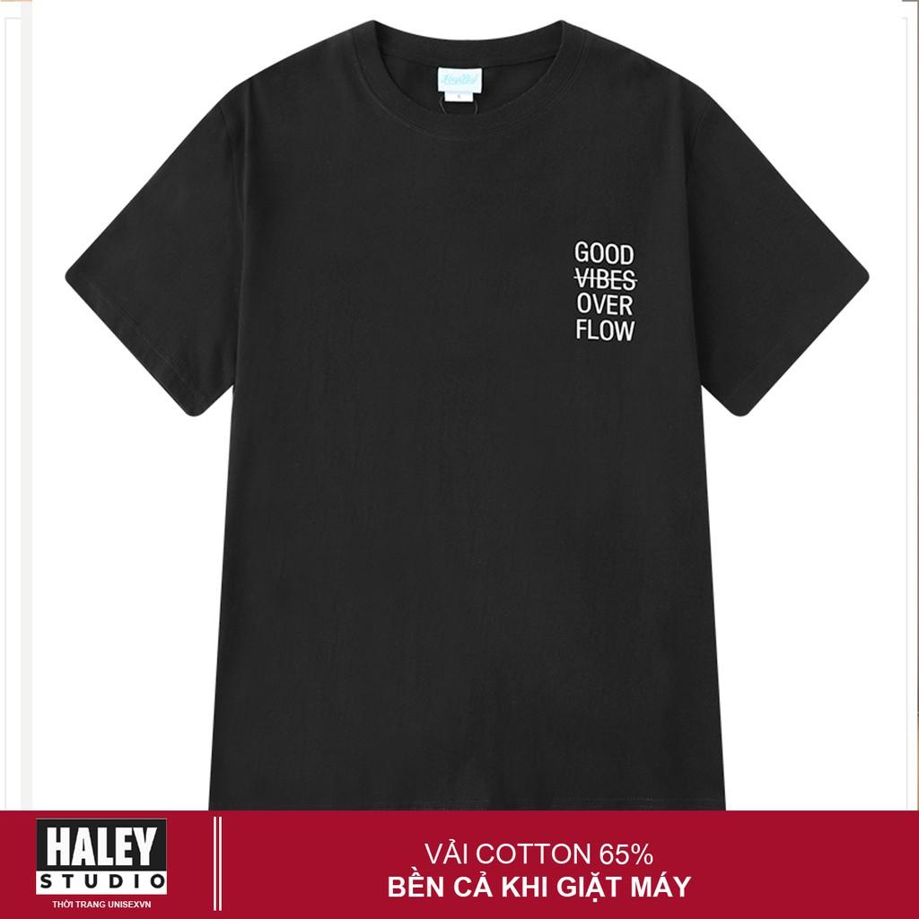 Áo Thun Unisex Form Rộng Nam Nữ Good over flow DCT phong cách ULZZAG TN282 Haley - Beshine Store