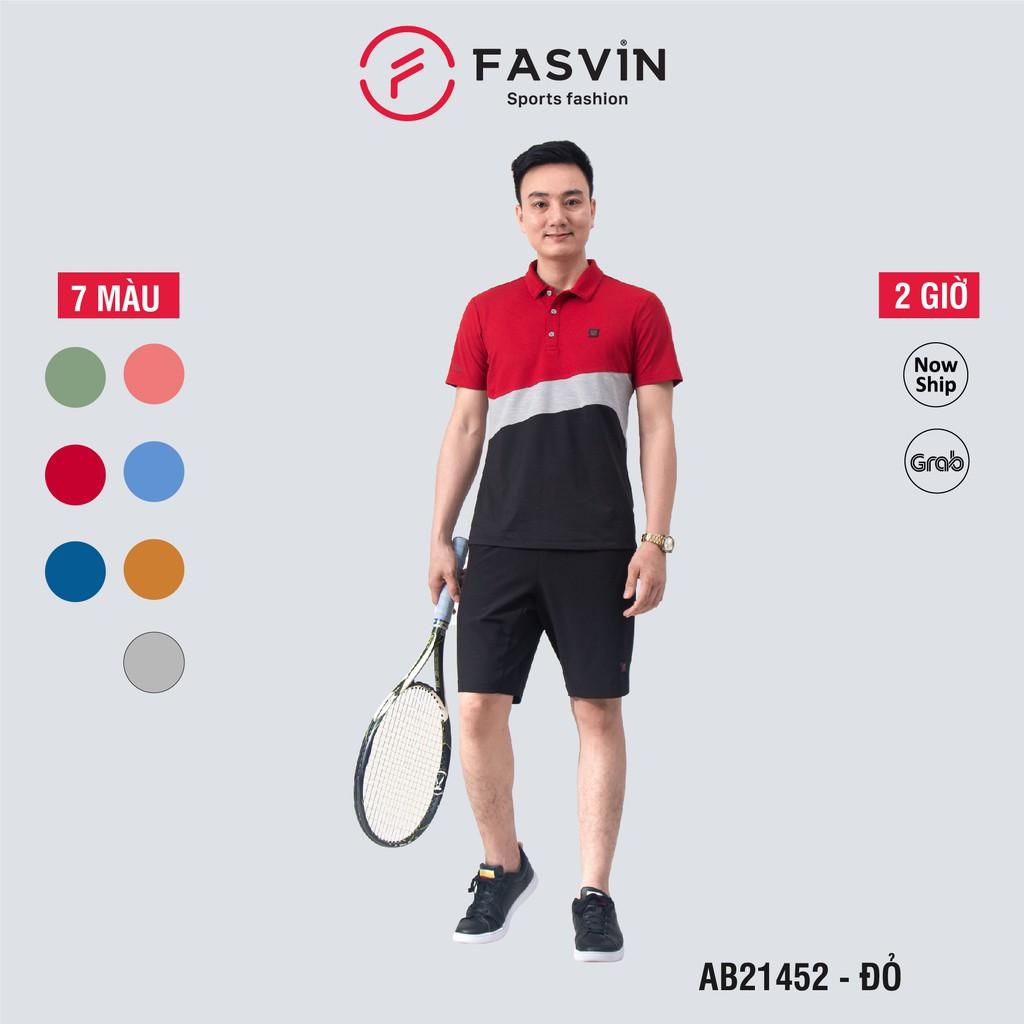 Bộ thể thao nam Fasvin AB21452.HN chất vải mềm nhẹ co giãn thoải mái trẻ trung năng động