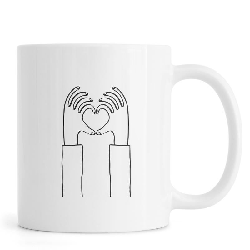 Ly Cốc Sứ Cao Cấp hình Heart You