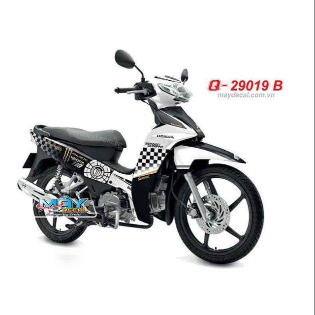 Tem trùm honda blade đặt in