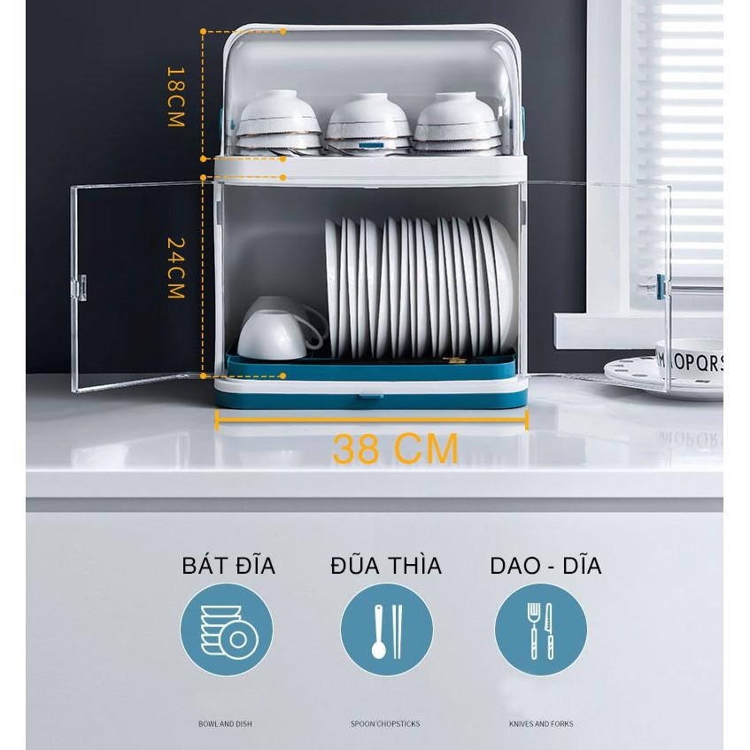 Kệ - Giá để và úp bát chén có nắp đậy VKIT