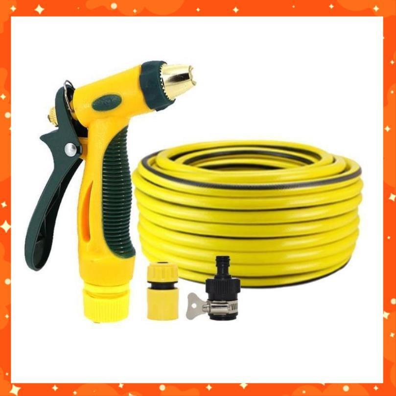 Bộ dây vòi xịt nước rửa xe,tưới cây tăng áp 3 lần 3-5m 206317