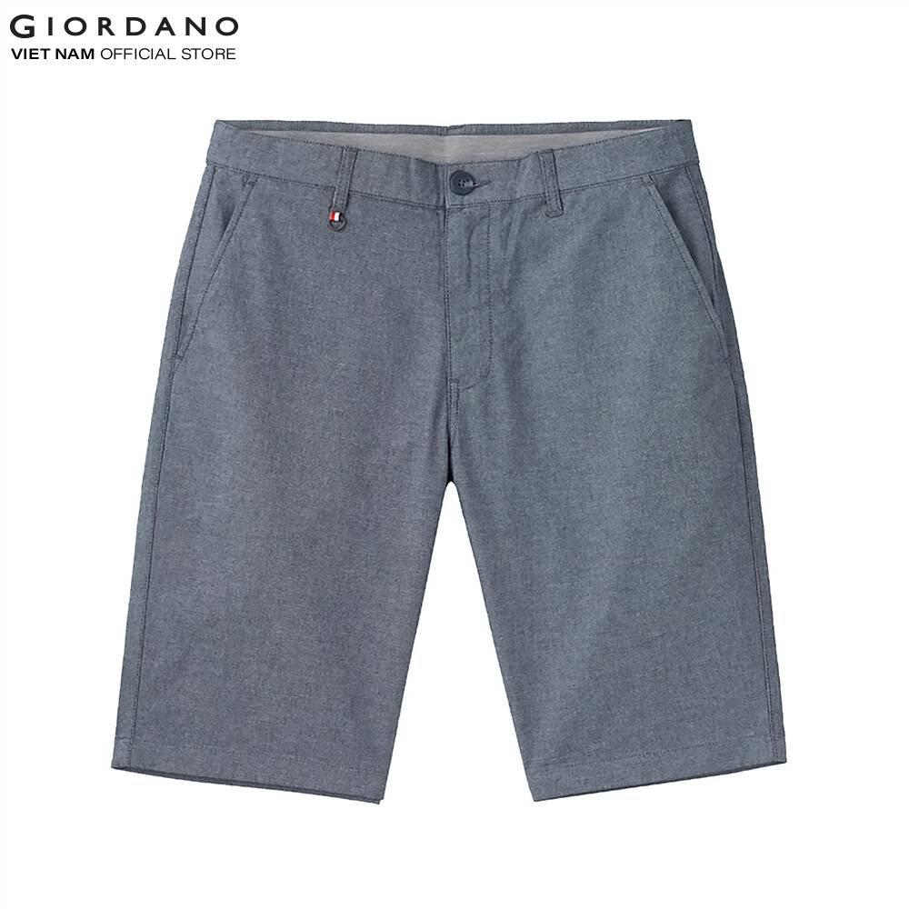 Quần Lửng Nam Giordano Khaki Shorts 01101202