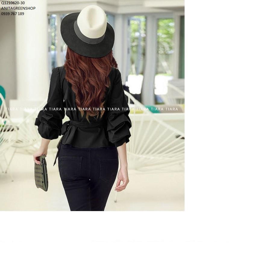 Q1210620 ÁO SATIN NỮ DÀI TAY