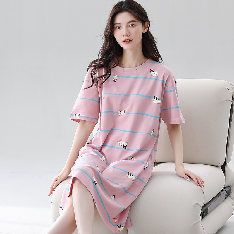 Váy mặc nhà cotton 8841