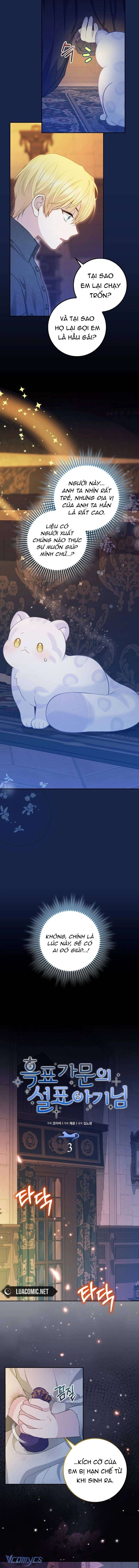 bé con báo tuyết của gia tộc báo đen chapter 3 6