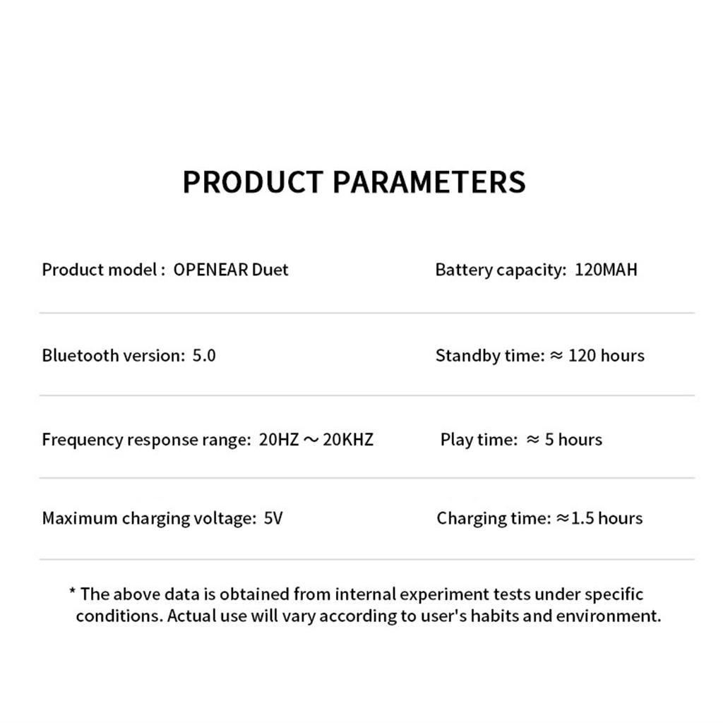 2 Pairs Open-Ear Wireless Bone Conduction Headphones for Sports Running