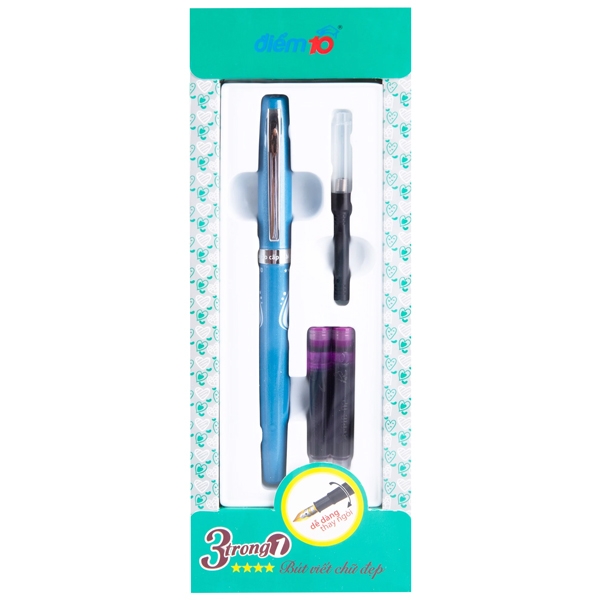 Bút Máy TP-FTC030 Mực Xanh