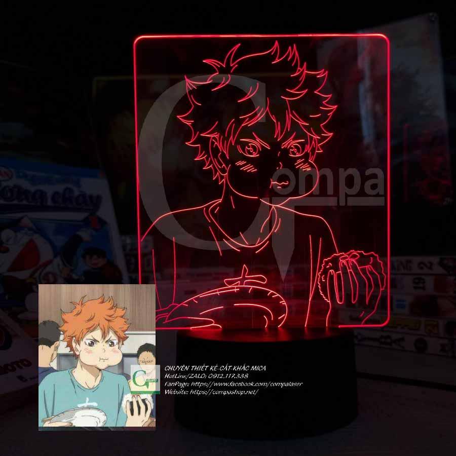 Đèn Ngủ Haikyuu Hinata Shouyou Type 04 16 MÀU TUỲ CHỈNH AHKU1004