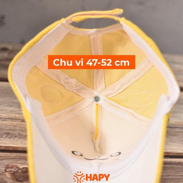 Nón kết nhung Pikachu cho bé yêu 2-6 tuổi