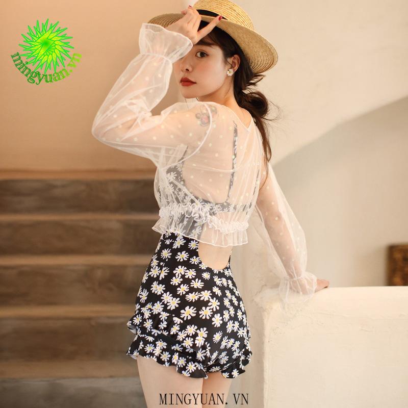 Đồ Bơi Liền Thân Cổ Yếm Quyến Rũ Cho Nữ