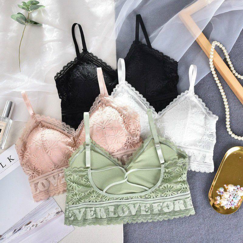 Bra ren forever dây chéo có dây thâu hàng cao cấp chất đẹp