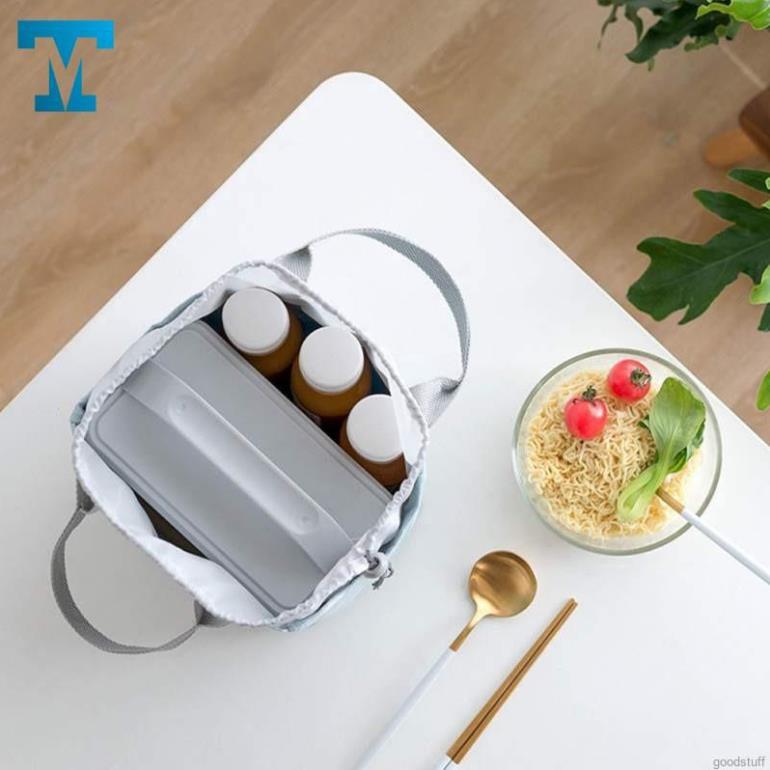 Túi đựng cơm trưa in họa tiết dễ thương