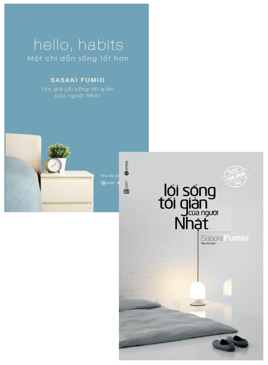 COMBO LỐI SỐNG TỐI GIẢN CỦA NGƯỜI NHẬT + HELLO, HABITS - MỘT CHỈ DẪN SỐNG TỐT HƠN