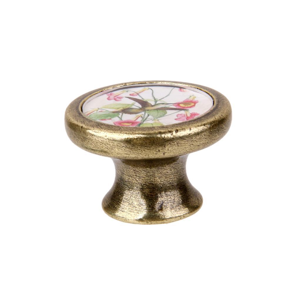 4-8pack Assorted Vintage Brass Wardrobe Cabinet Door Cupboard Drawer Handle Knob