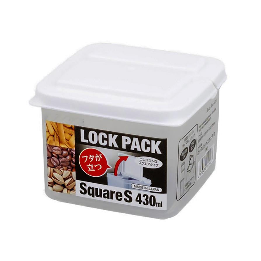 Hộp nhựa đựng thực phẩm nắp bật lock pack 430ml, 680ml, 980ml, 1100ml nội địa Nhật Bản