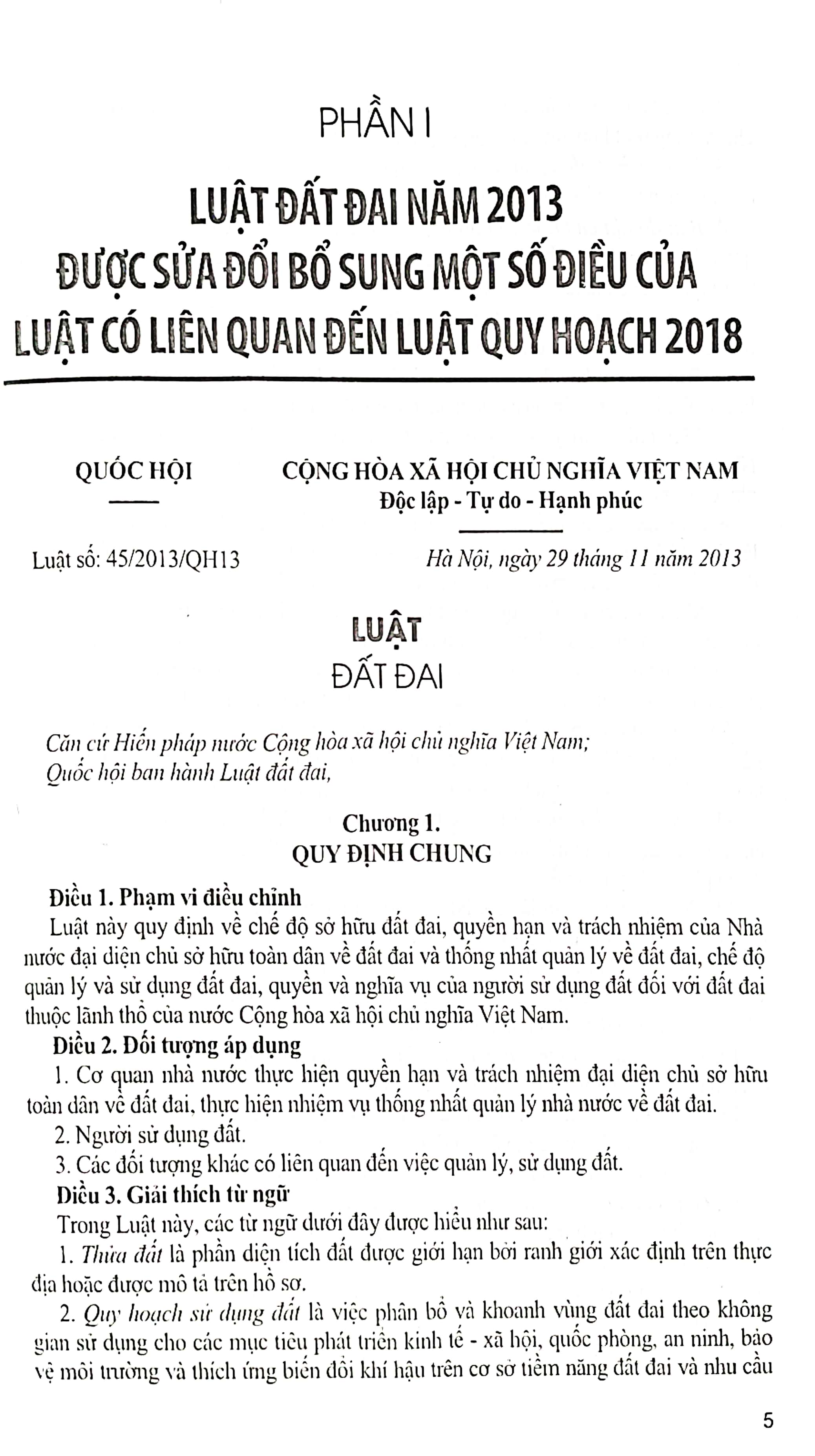 Luật đất đai và văn bản hướng dẫn thi hành (Văn bản được cập nhật mới nhất - Nghị định số 148/2020/NĐ-CP của Chính phủ, áp dụng ngày 08/02/2021