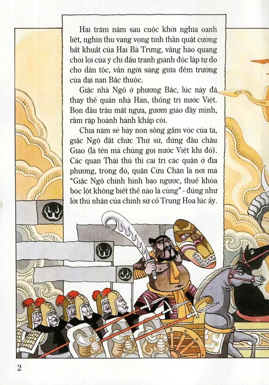 Tranh Truyện Lịch Sử Việt Nam - Bà Triệu