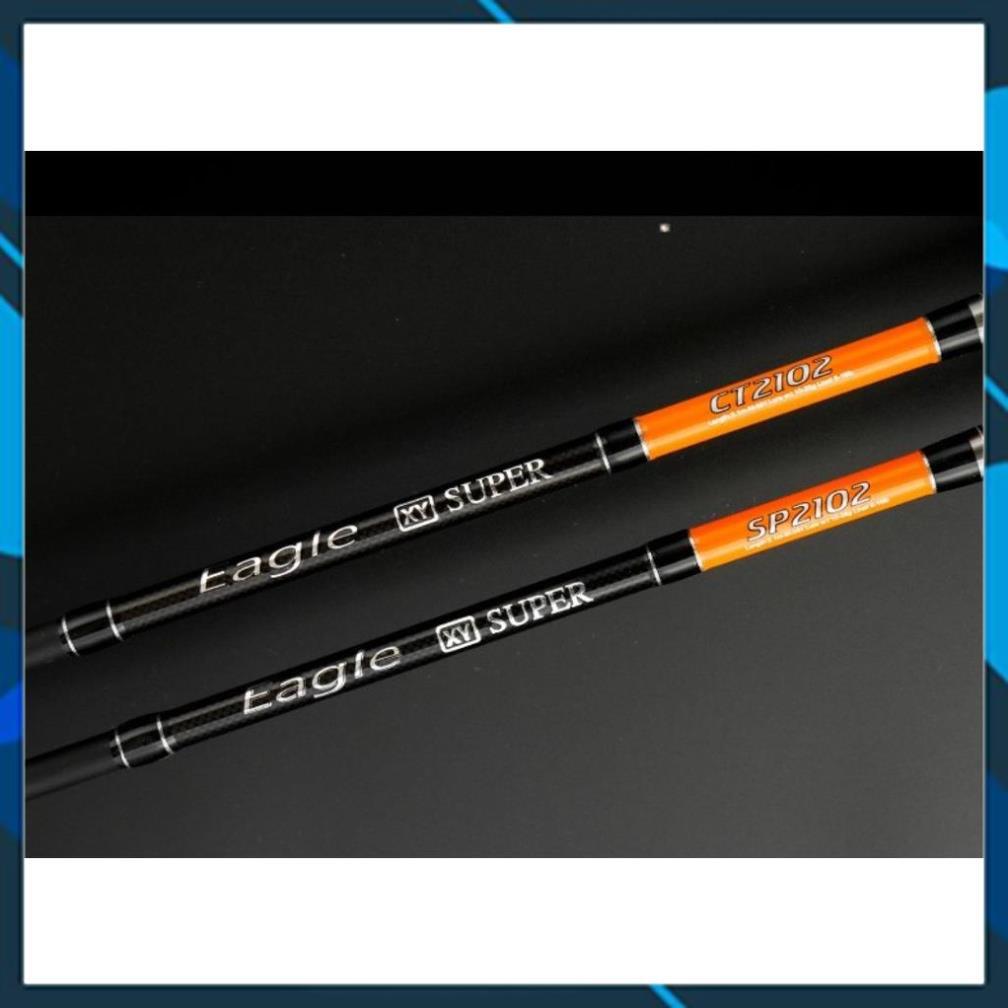 Cần Câu Lure 2 Ngọn Eagle Super Máy Ngang - Máy Đứng 2 Ngọn 1m8 , 2m1 , 2m4