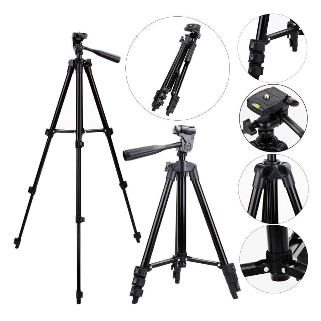 Giá Đỡ Điện Thoại Tripod 3120, GẬY LIVESTREAM 3 CHÂN