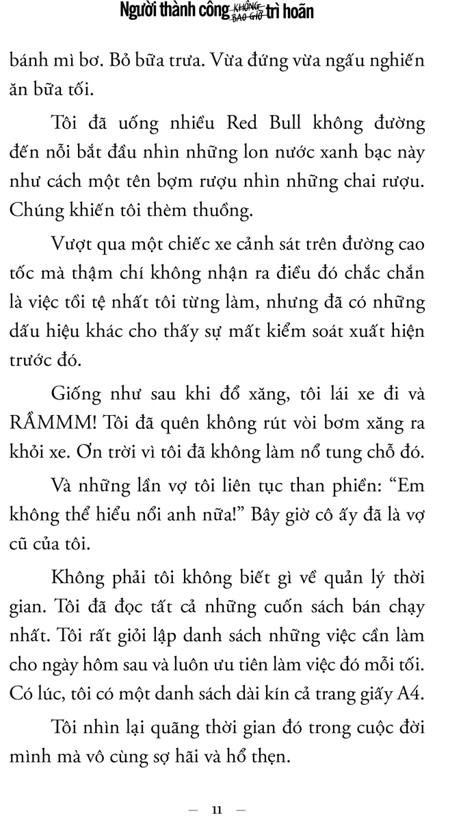 Người Thành Công Không Bao Giờ Trì Hoãn_AL