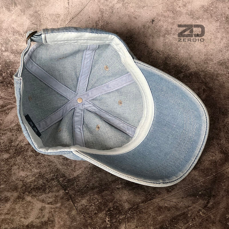 Mũ lưỡi trai, Nón kết jean nam nữ classic M158 thời trang cao cấp màu xanh nhạt