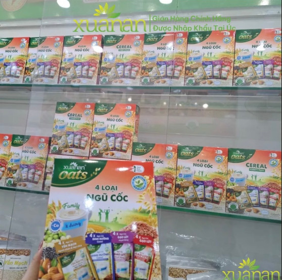 4 Loại Ngũ Cốc Xuân An Hộp 400G