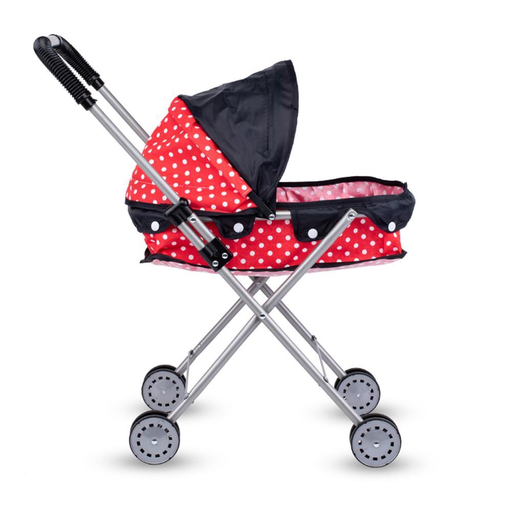 Foldable Dotted  and stroller Trolley w/ ,  for Toddlers Gift