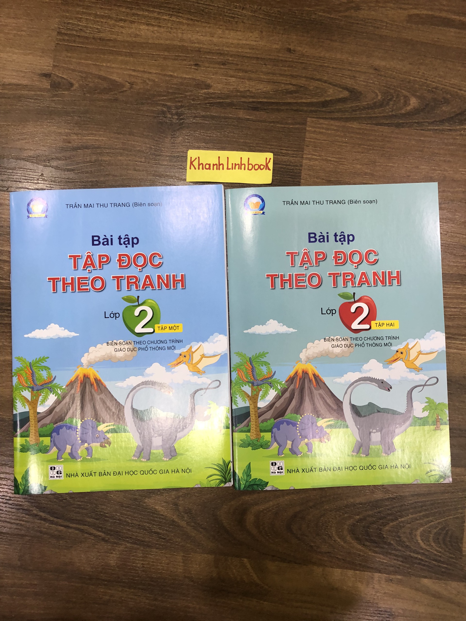 Sách Combo Bài tập tập đọc theo tranh lớp 2 tập 1 + 2