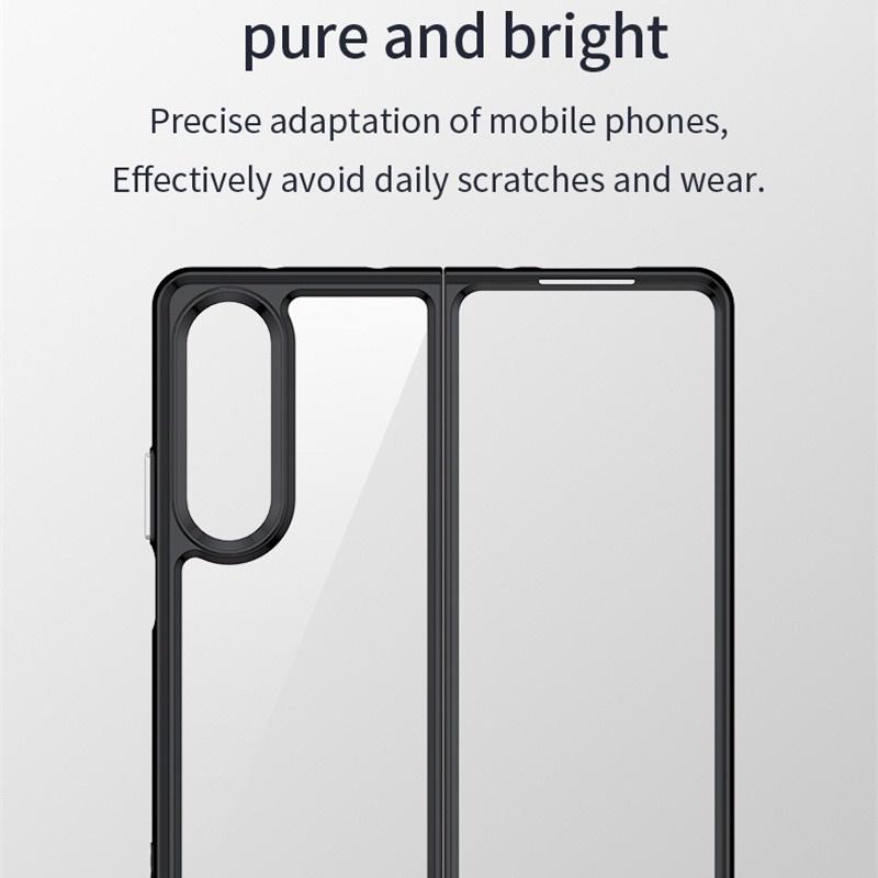 Ốp lưng dành cho Galaxy Z Fold 4, Z Flip 4 nhựa dẻo nhẹ thời trang