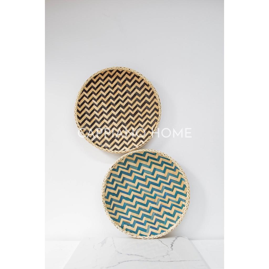Bộ mẹt hoạ tiết, mẹt trang trí treo tường | Cappiano Home