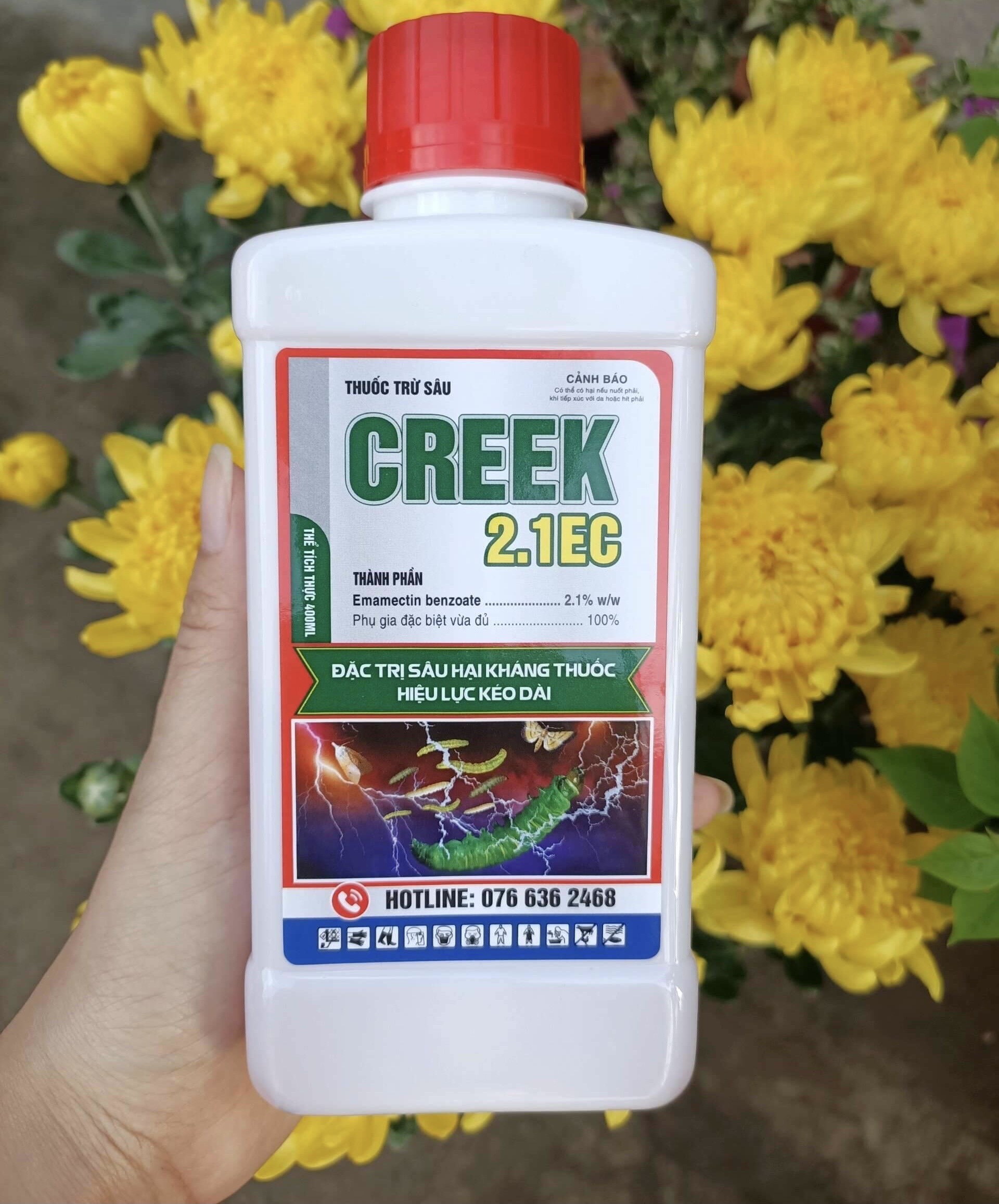 THUỐC TRỪ SÂU SINH HỌC CREEK 2.1 EC- CHUYÊN TRỪ SÂU HẠI KHÁNG THUỐC