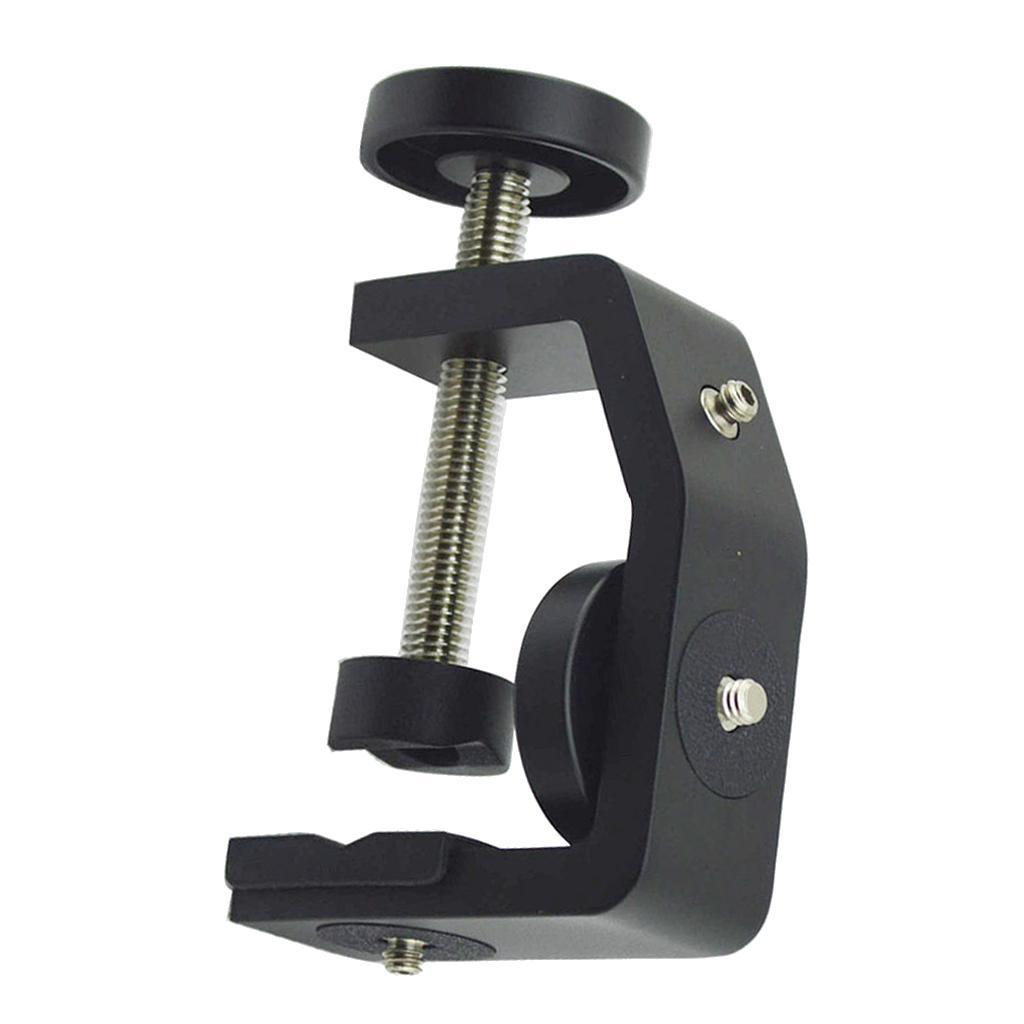 Heavy Duty Camera Clamp Mount with 1/4 Mounting Bolt for Cameras