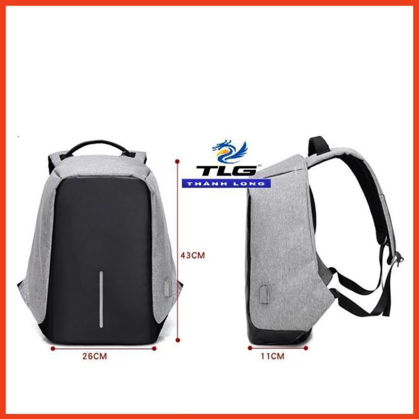 Ba lô nam nữ kèm cổng sạc USB Đồ Da Thành Long TLG 208200