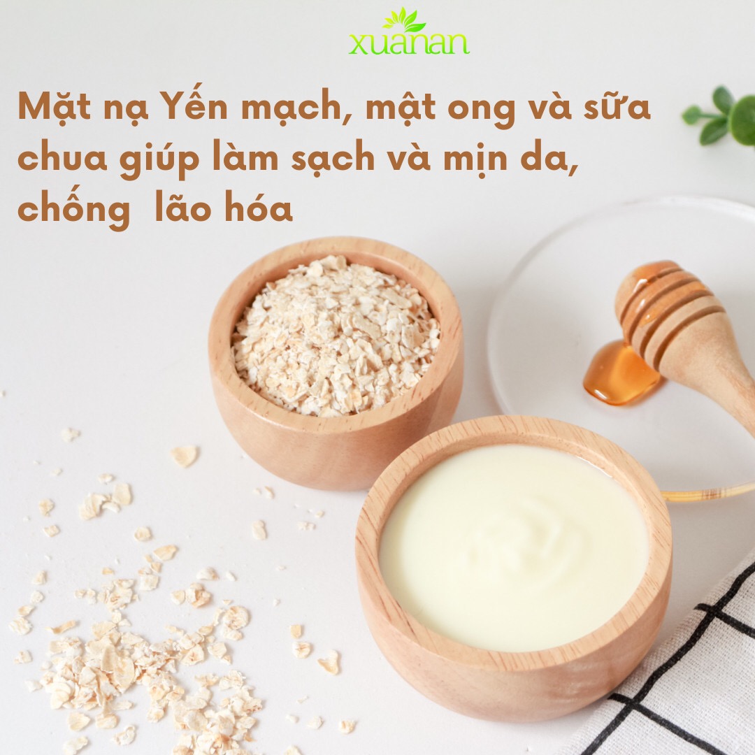 Bột Yến Mạch Nguyên Cám Nguyên Chất Xuân An (ko đường)Túi 3Kg (Giảm 25%)