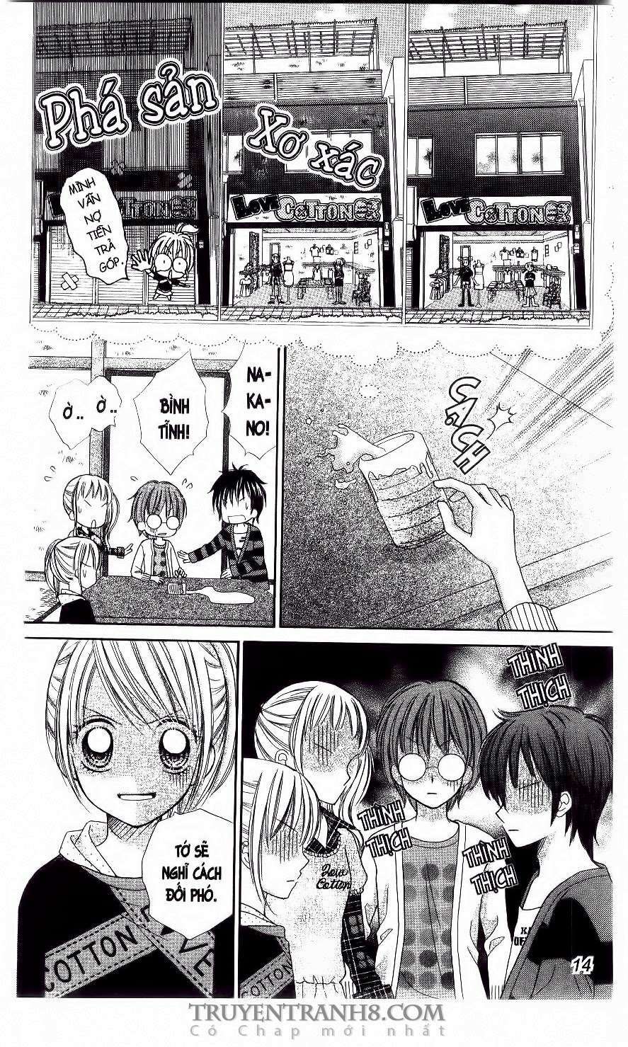 tiệm thời trang, love cotton chapter 13 11