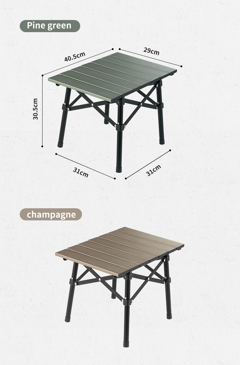 Bàn cắm trại nhôm siêu nhỏ gọn NatureHike CNH22JU050